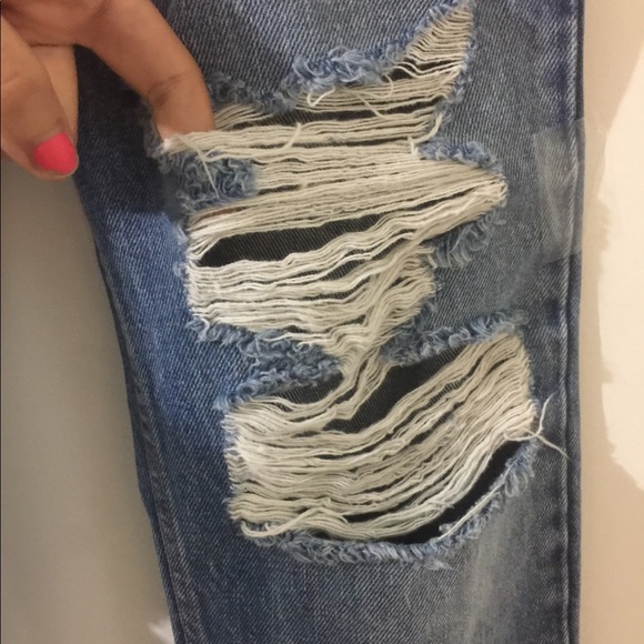 LF Carmar destroyed denim jeans - Picture 4 of 5
